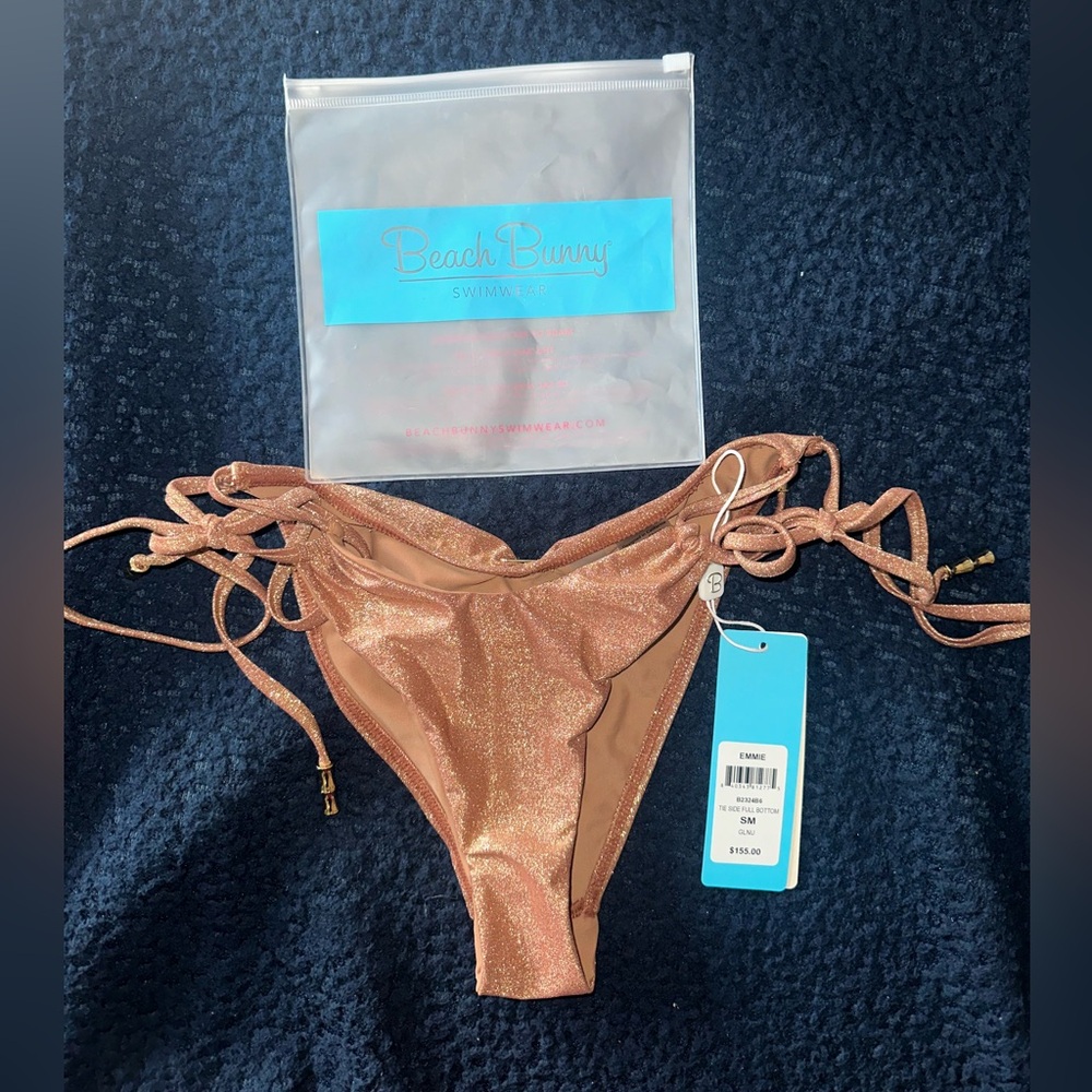 Emmie Tie Side Full Bottom - Glitter